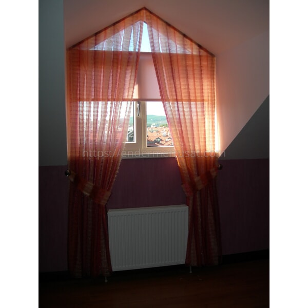Çatı Üçgen Cam Perde CUC0104