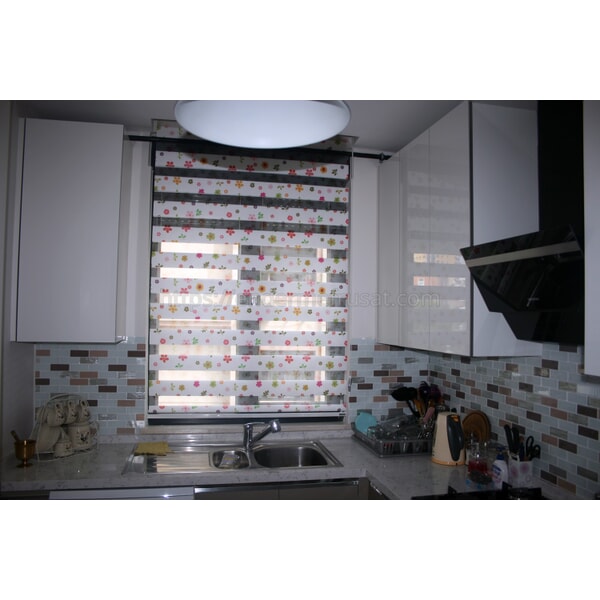 Zebra Mutfak Perde ZM7160